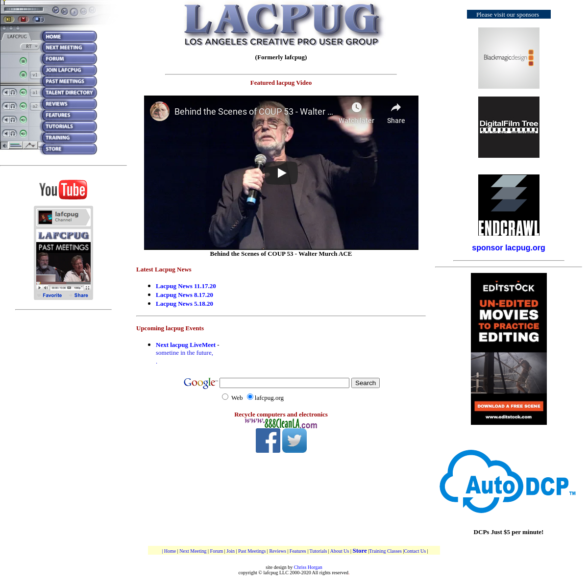 A complete backup of lafcpug.org