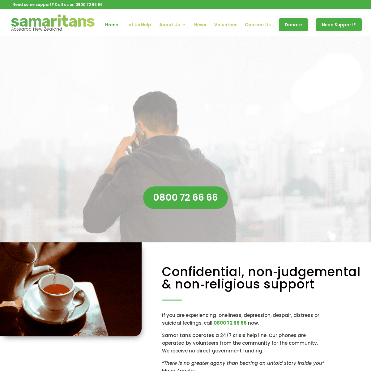 A complete backup of samaritans.org.nz