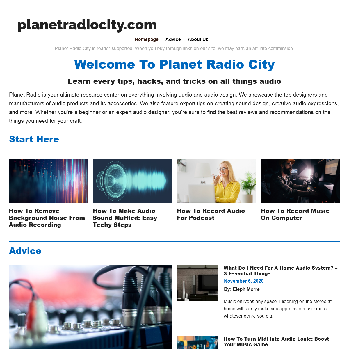 A complete backup of planetradiocity.com
