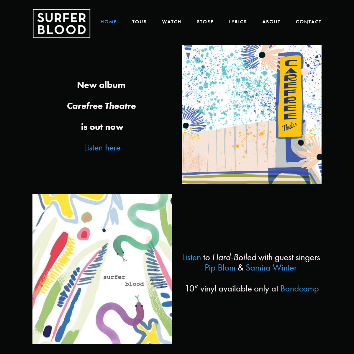 A complete backup of surferblood.com