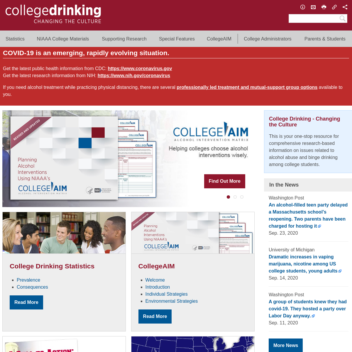 A complete backup of collegedrinkingprevention.gov