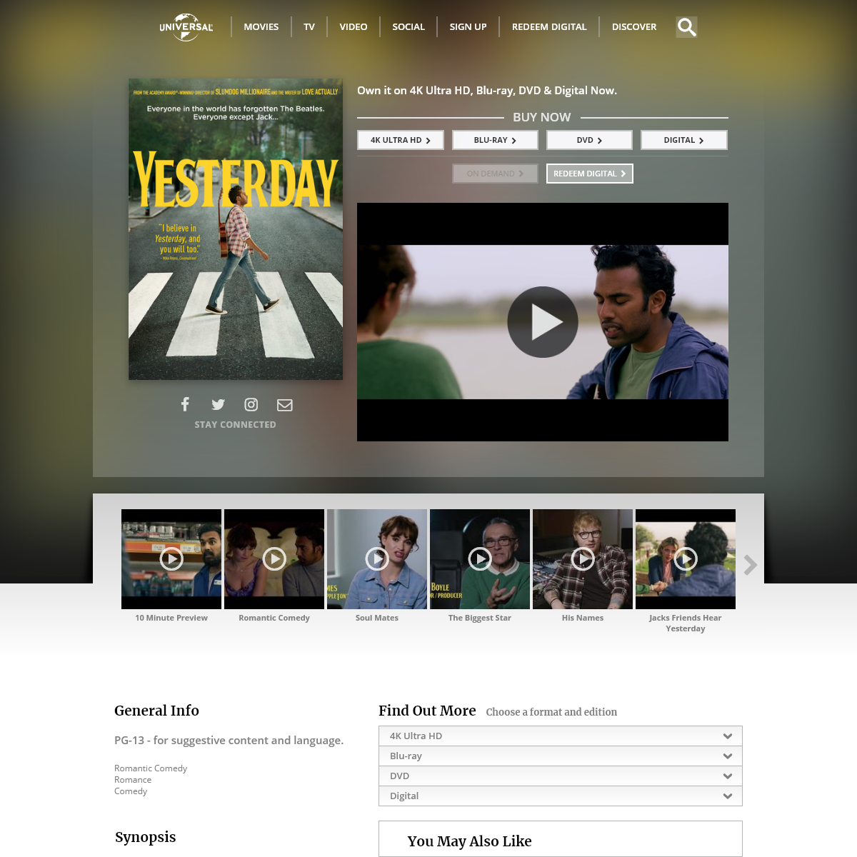 A complete backup of yesterdaymovie.com