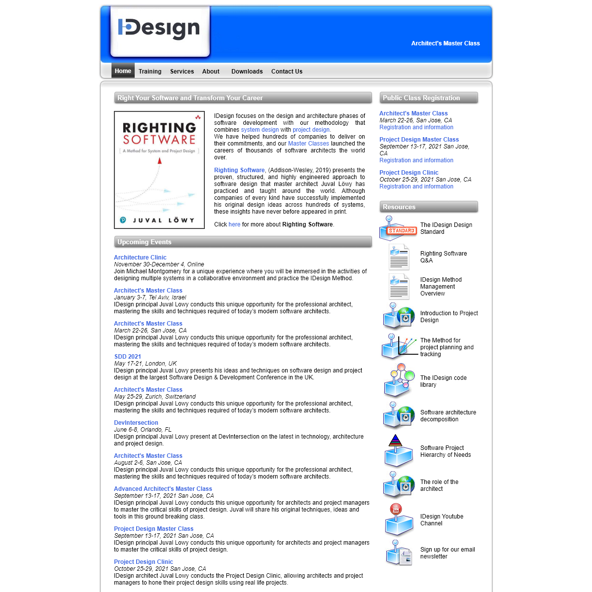 A complete backup of idesign.net
