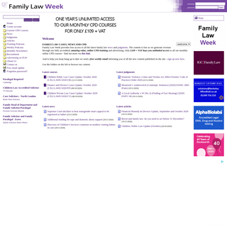 A complete backup of familylawweek.co.uk