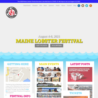 A complete backup of mainelobsterfestival.com