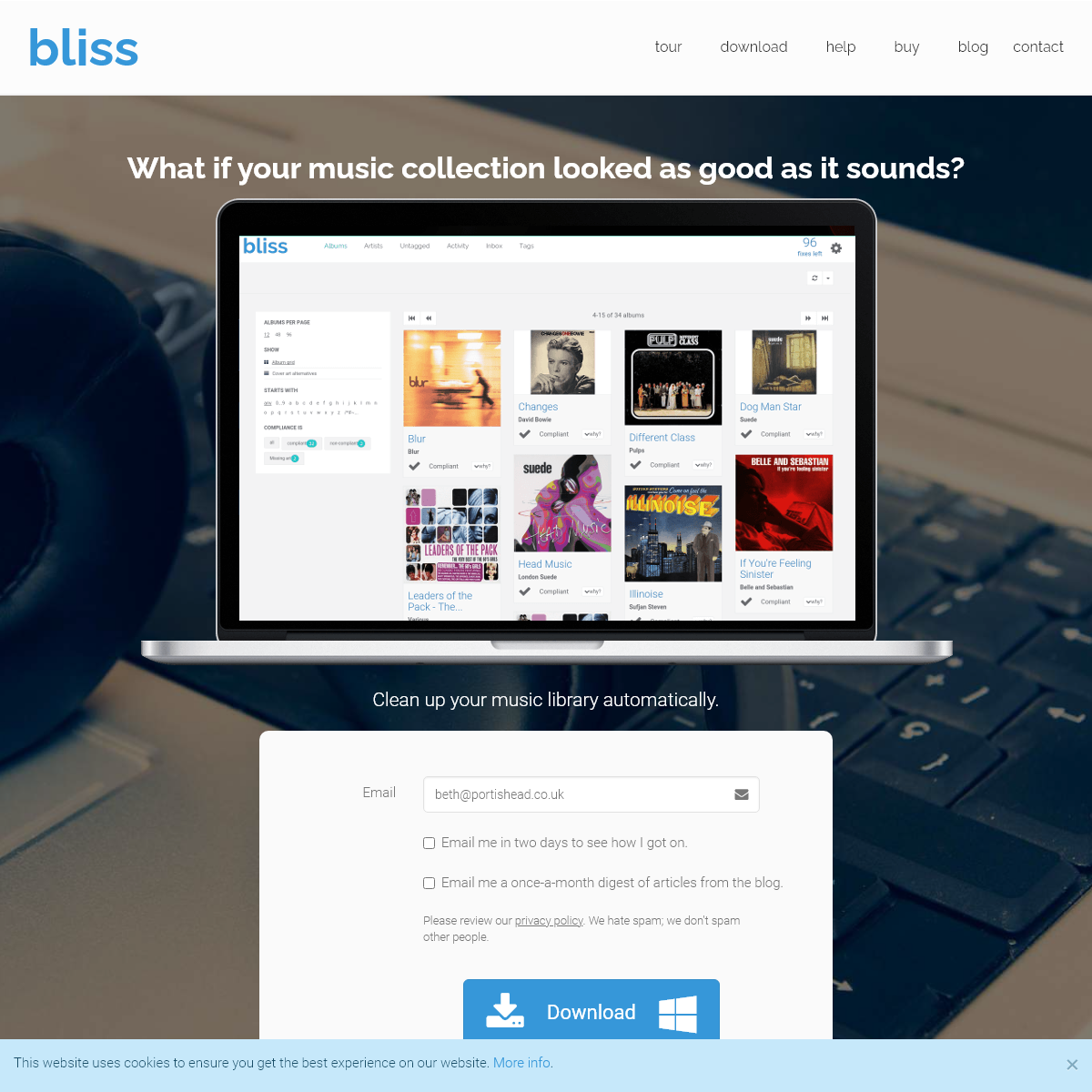 A complete backup of blisshq.com