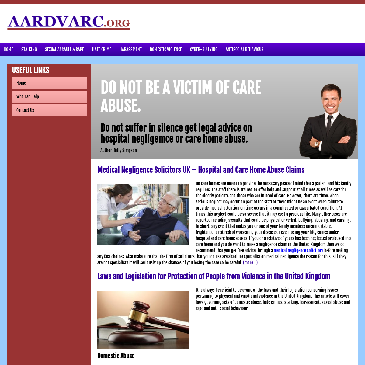 A complete backup of aardvarc.org