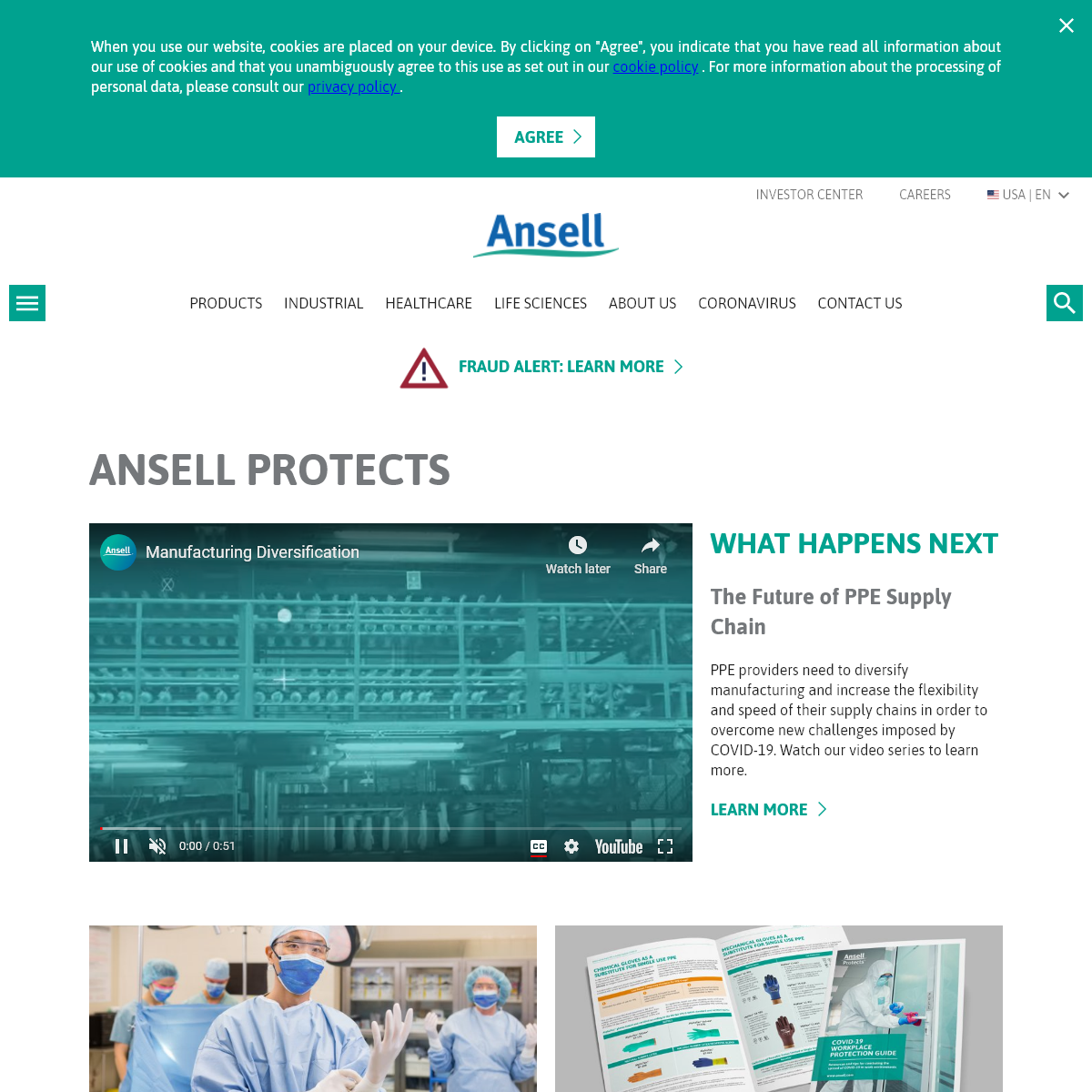 A complete backup of ansell.com