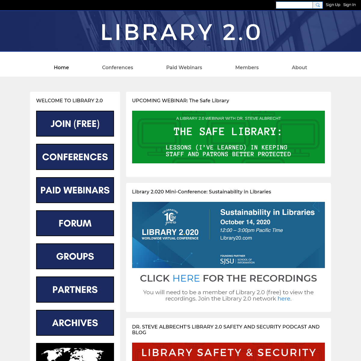 A complete backup of library20.com