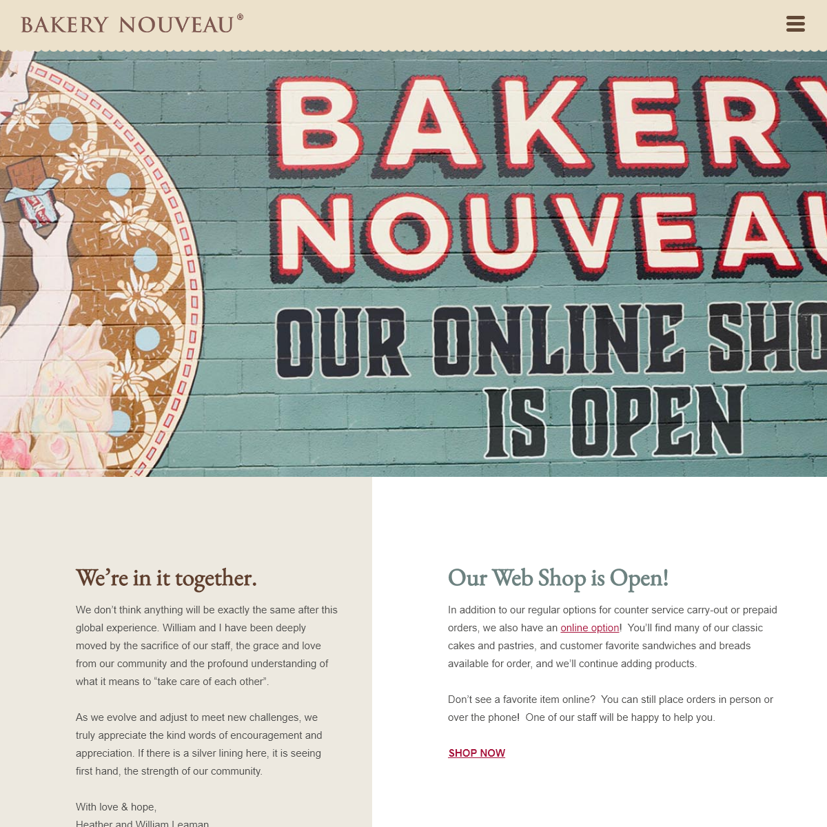 A complete backup of bakerynouveau.com