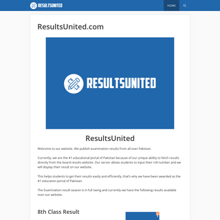 A complete backup of resultsunited.com
