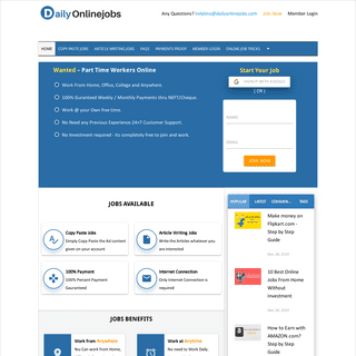 A complete backup of dailyonlinejobs.com