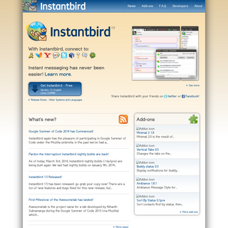 A complete backup of instantbird.com