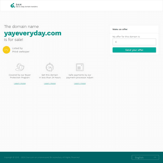 A complete backup of yayeveryday.com