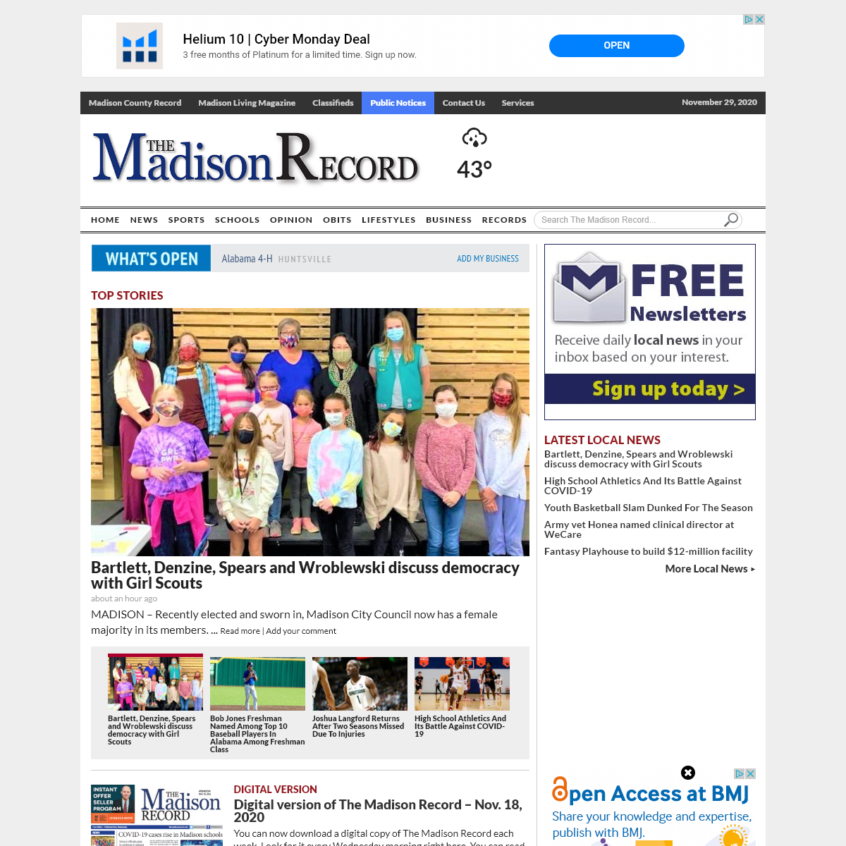 A complete backup of themadisonrecord.com
