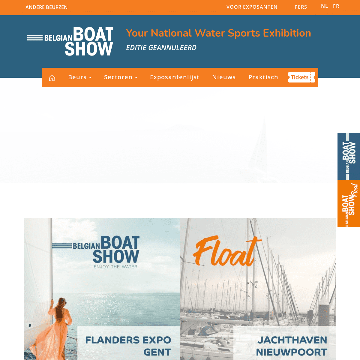 A complete backup of belgianboatshow.be