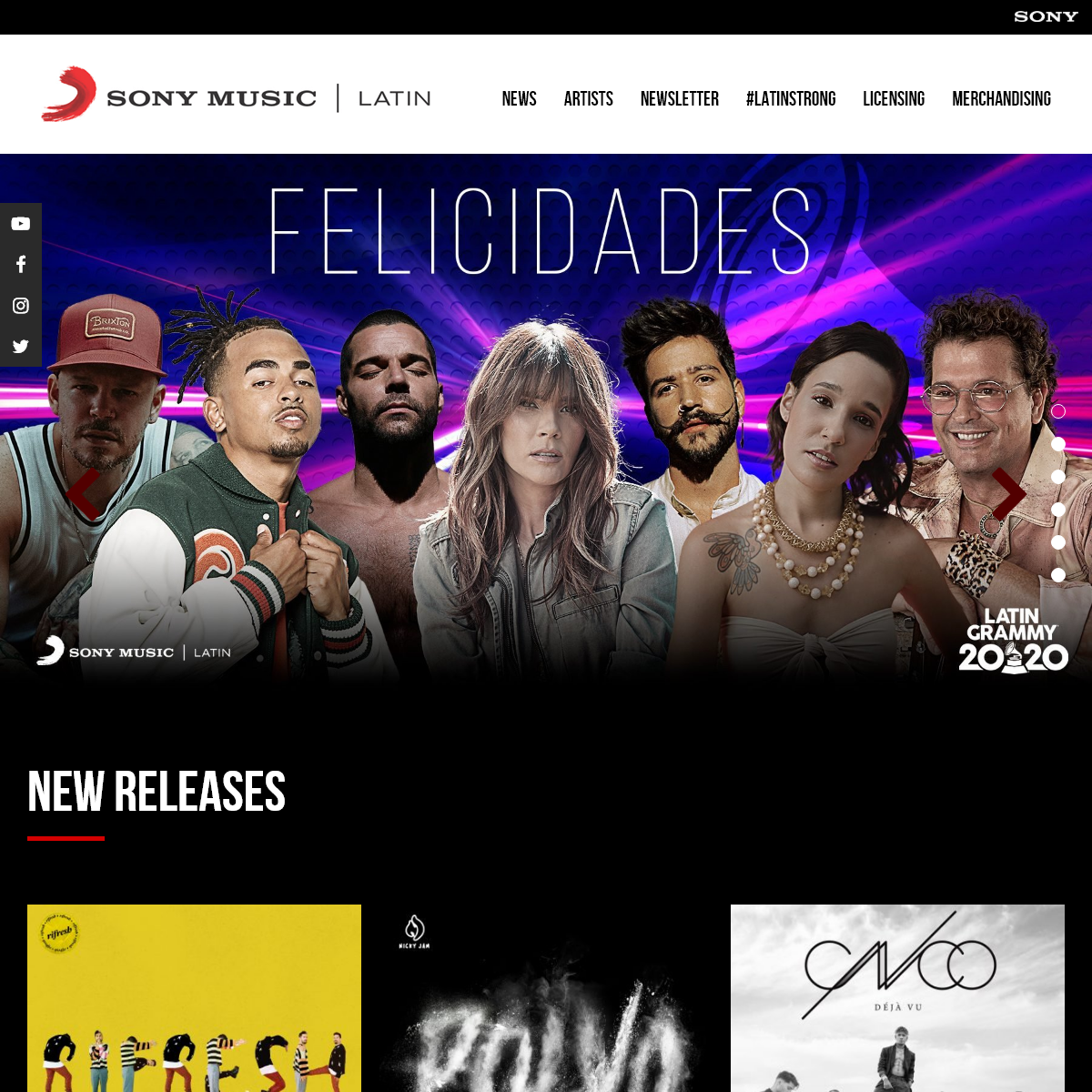 A complete backup of sonymusiclatin.com