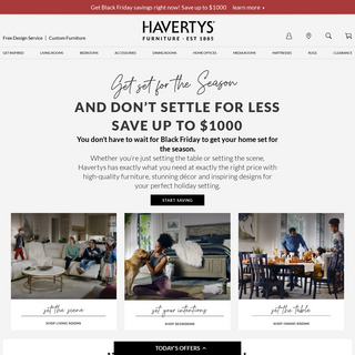 A complete backup of havertys.com