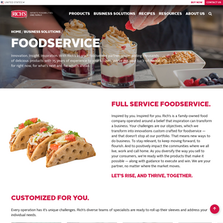 A complete backup of richsfoodservice.com