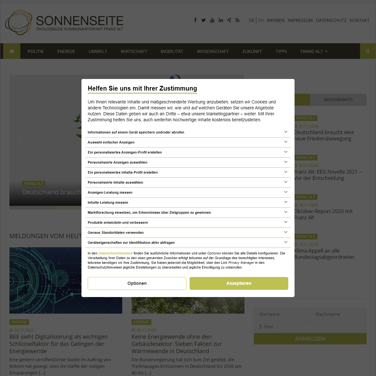 A complete backup of sonnenseite.com