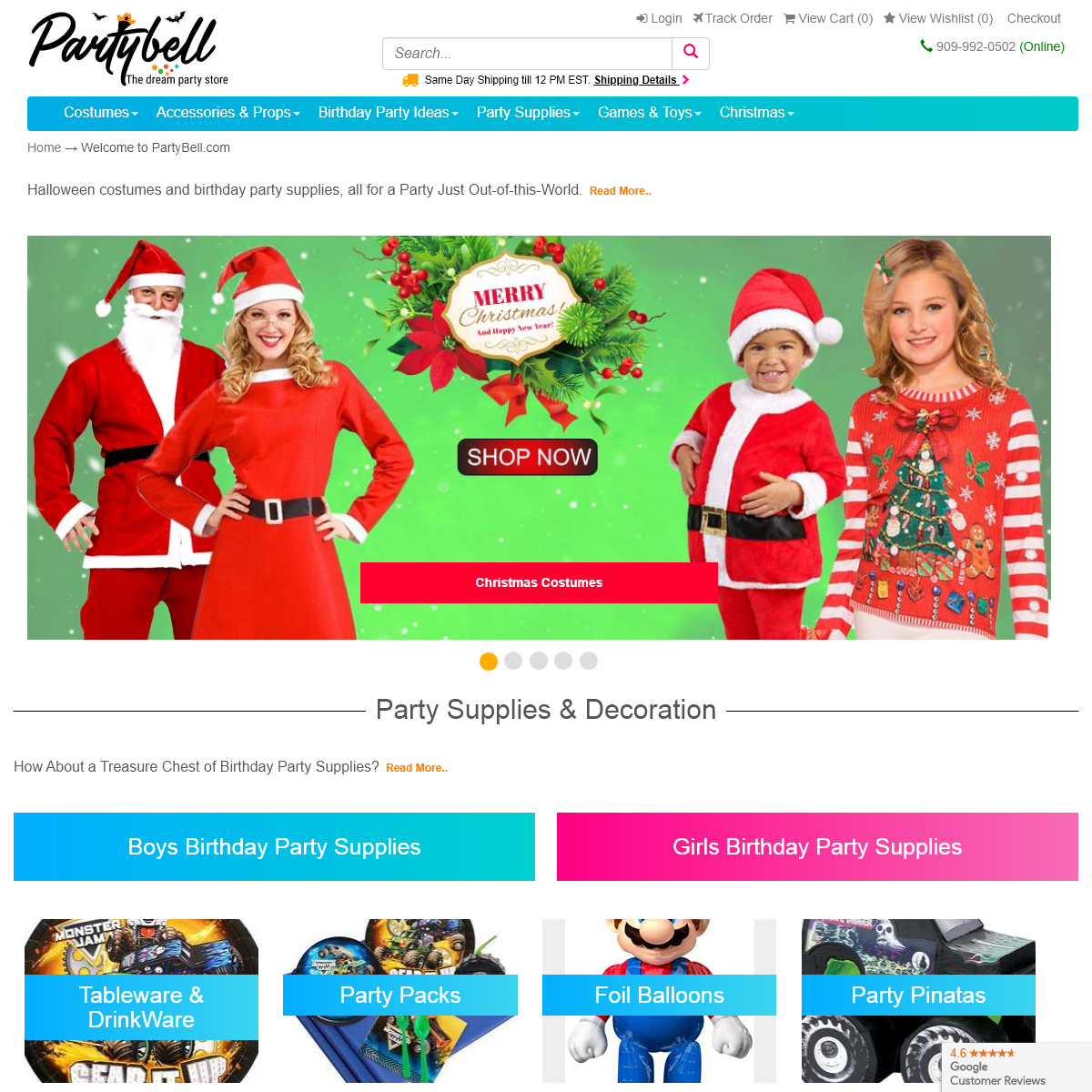 A complete backup of partybell.com