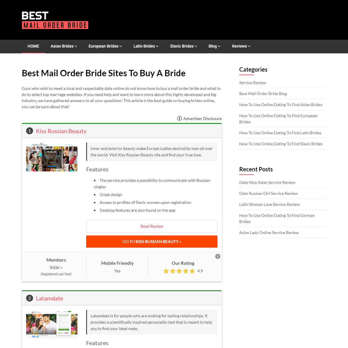 A complete backup of bestmailorderbride.net