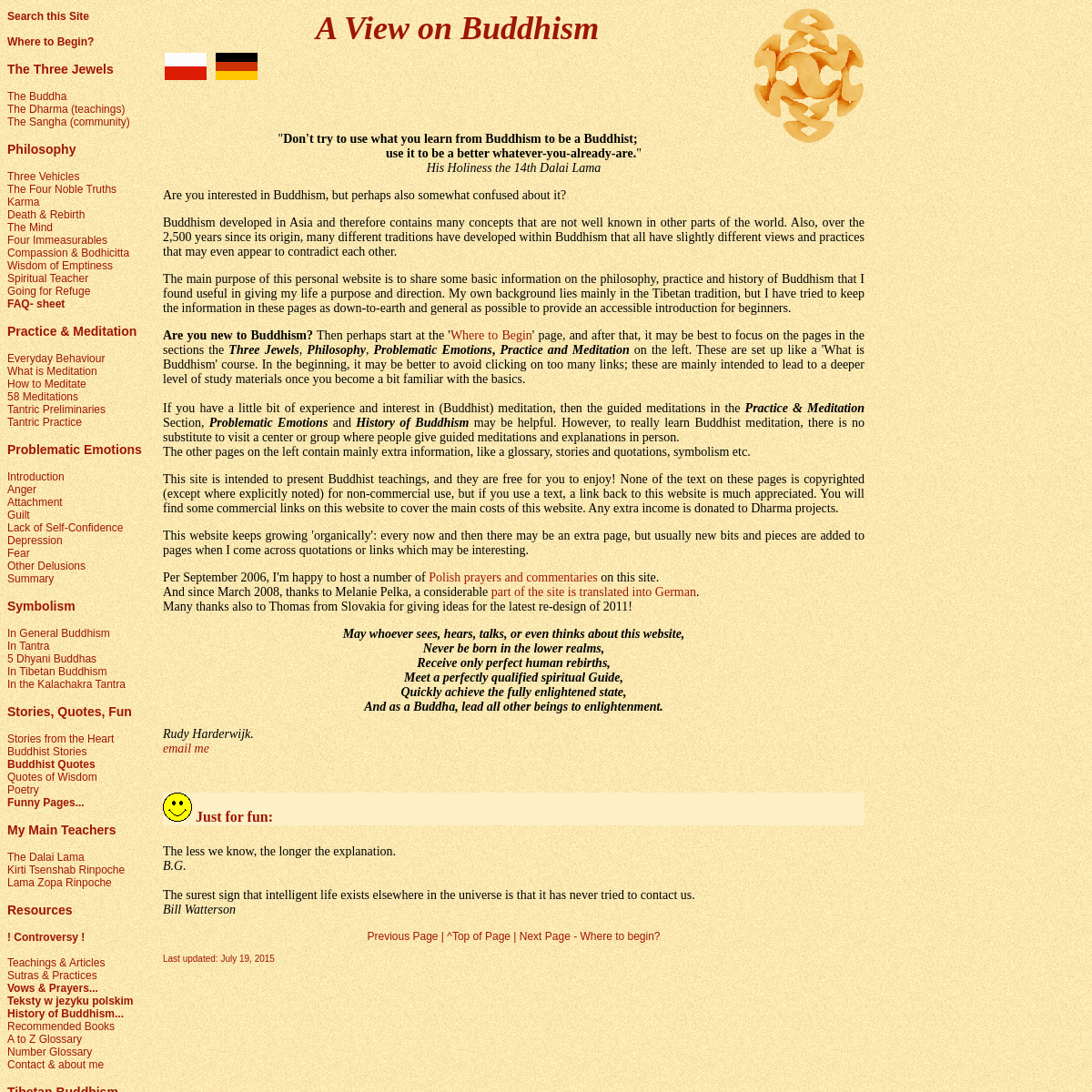 A complete backup of viewonbuddhism.org