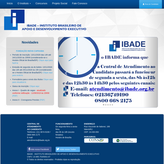 A complete backup of ibade.org.br