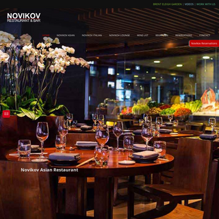 A complete backup of novikovrestaurant.co.uk