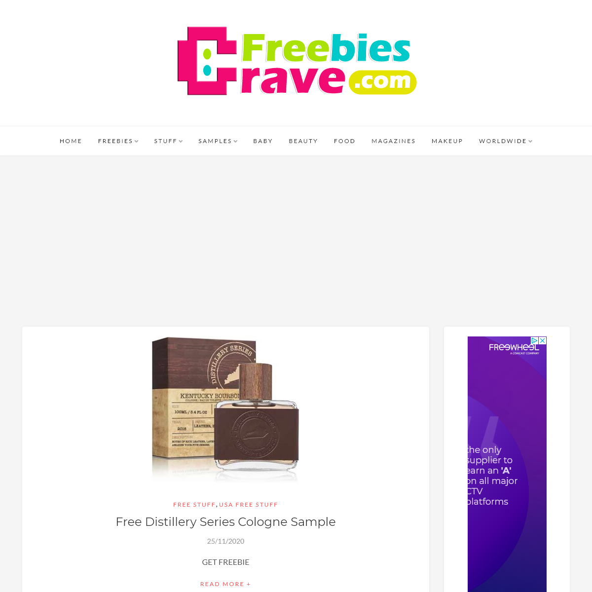 A complete backup of cravefreebies.com