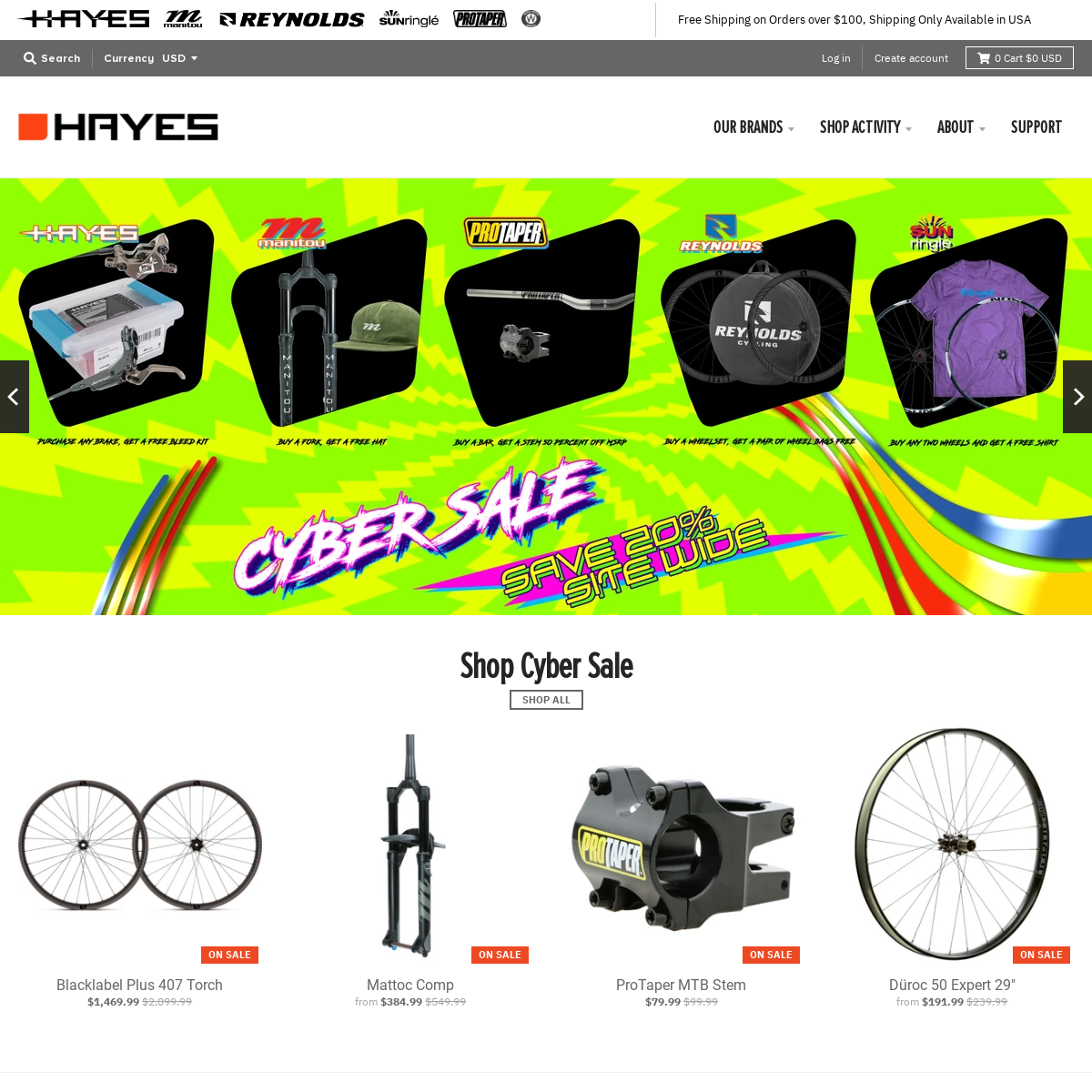 A complete backup of hayesdiscbrake.com