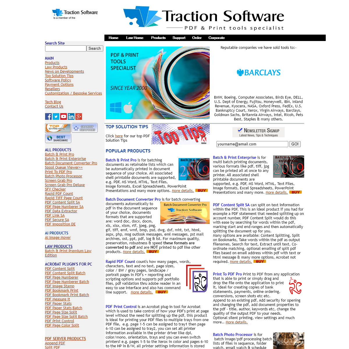 A complete backup of traction-software.co.uk