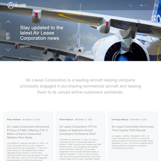 A complete backup of airleasecorp.com