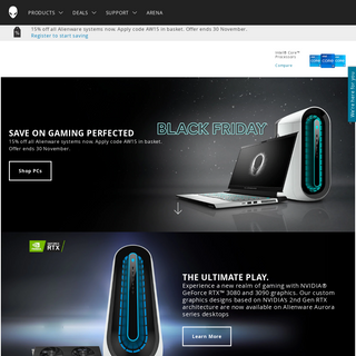 A complete backup of alienware.co.uk