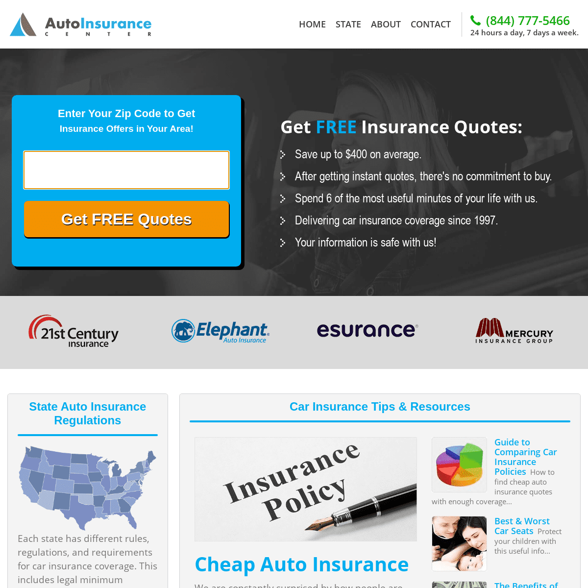 A complete backup of autoinsurancecenter.com