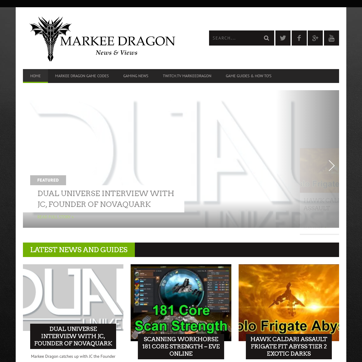 A complete backup of markeedragon.com