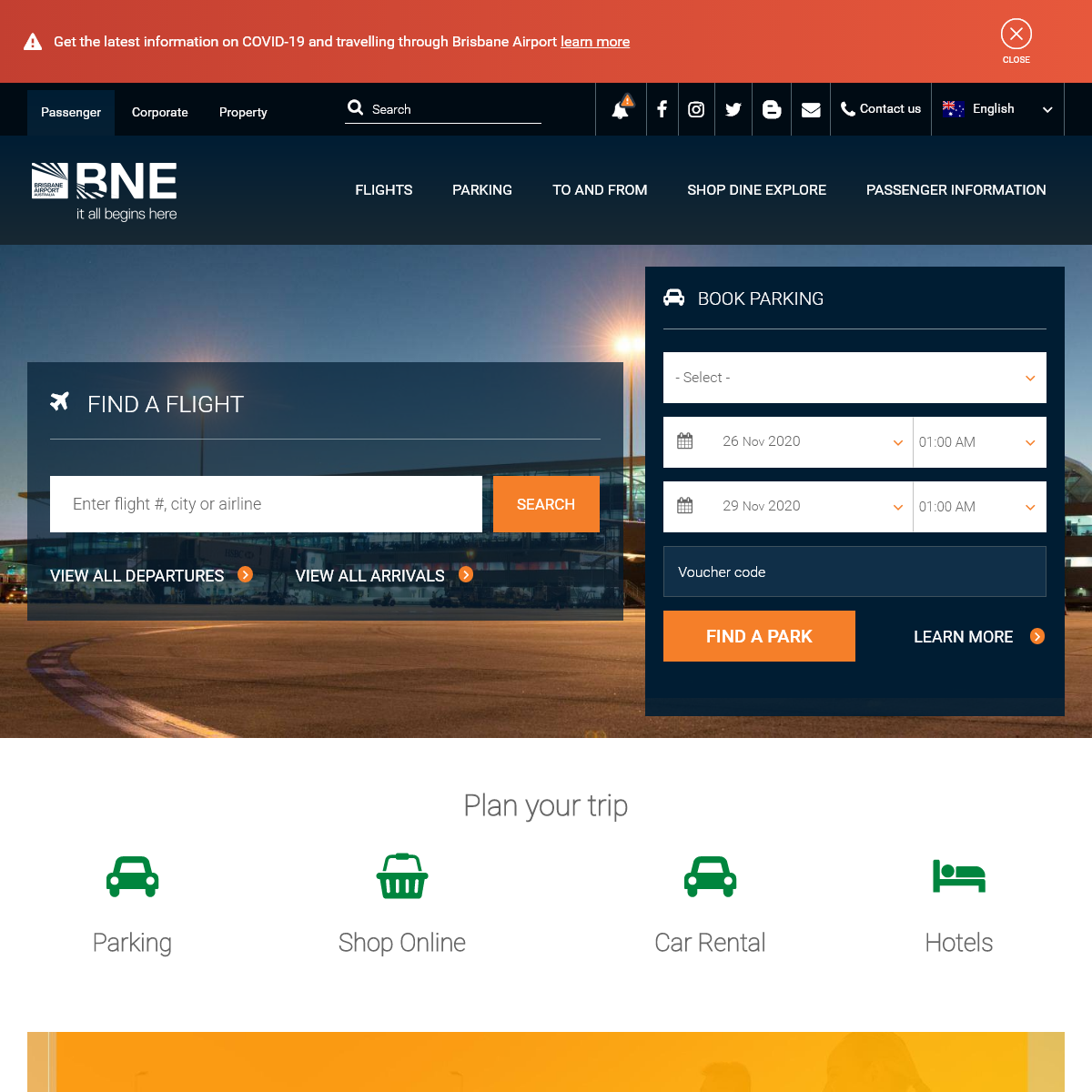 A complete backup of bne.com.au