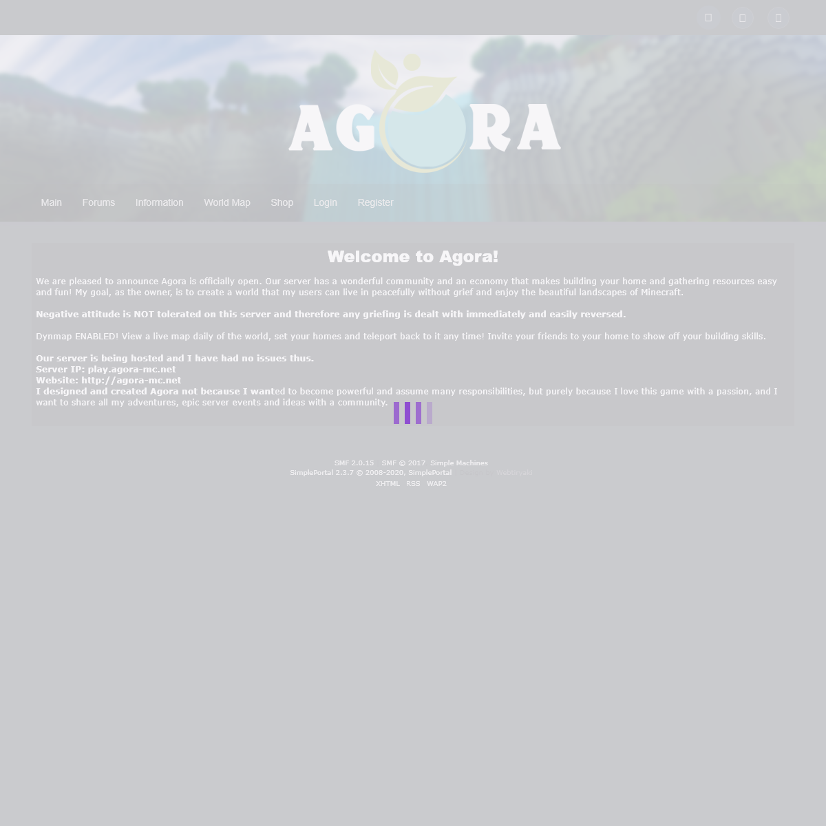 A complete backup of agora-mc.net