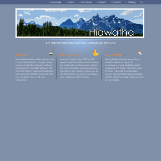 A complete backup of hiawatha-webserver.org