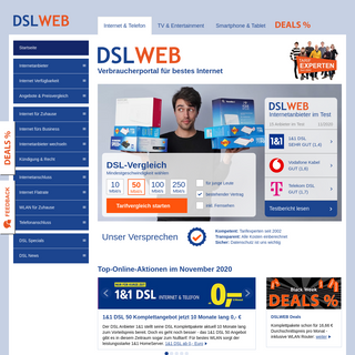 A complete backup of dslweb.de