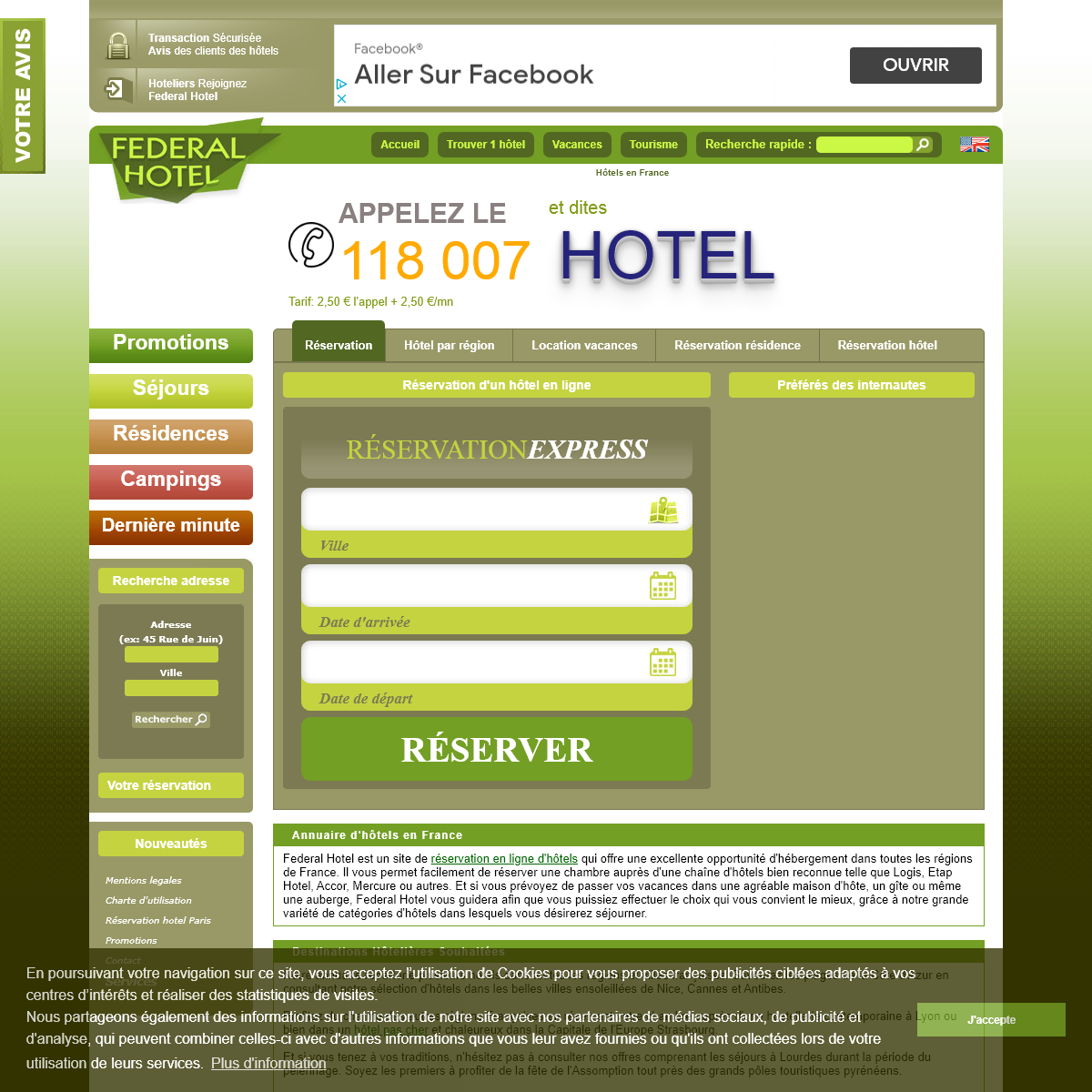 A complete backup of federal-hotel.com