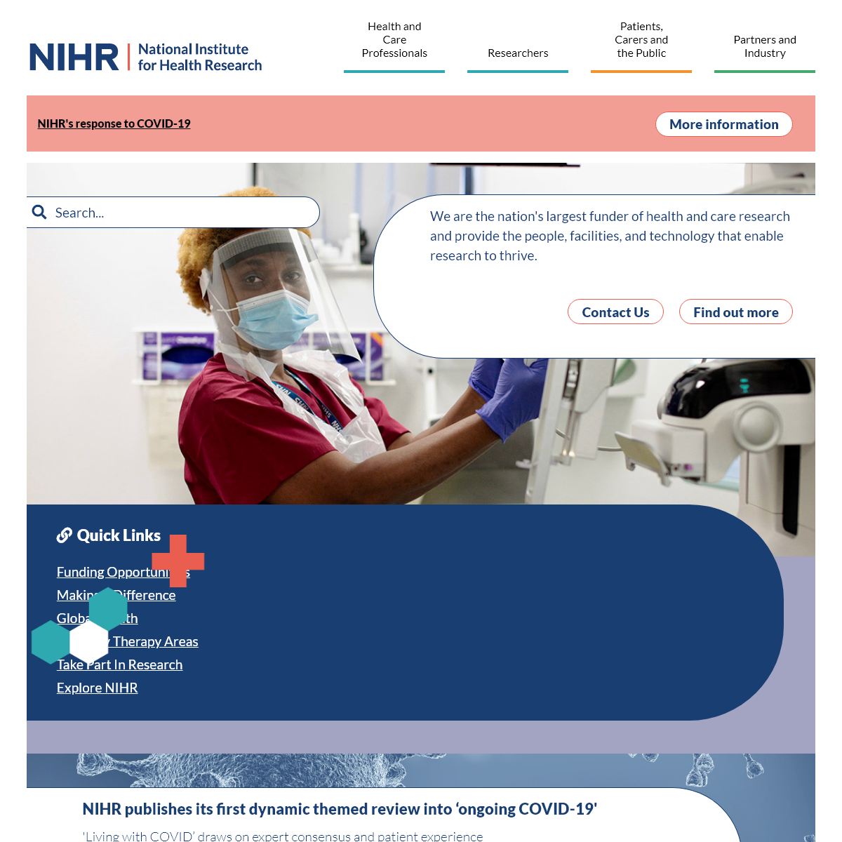 A complete backup of nihr.ac.uk