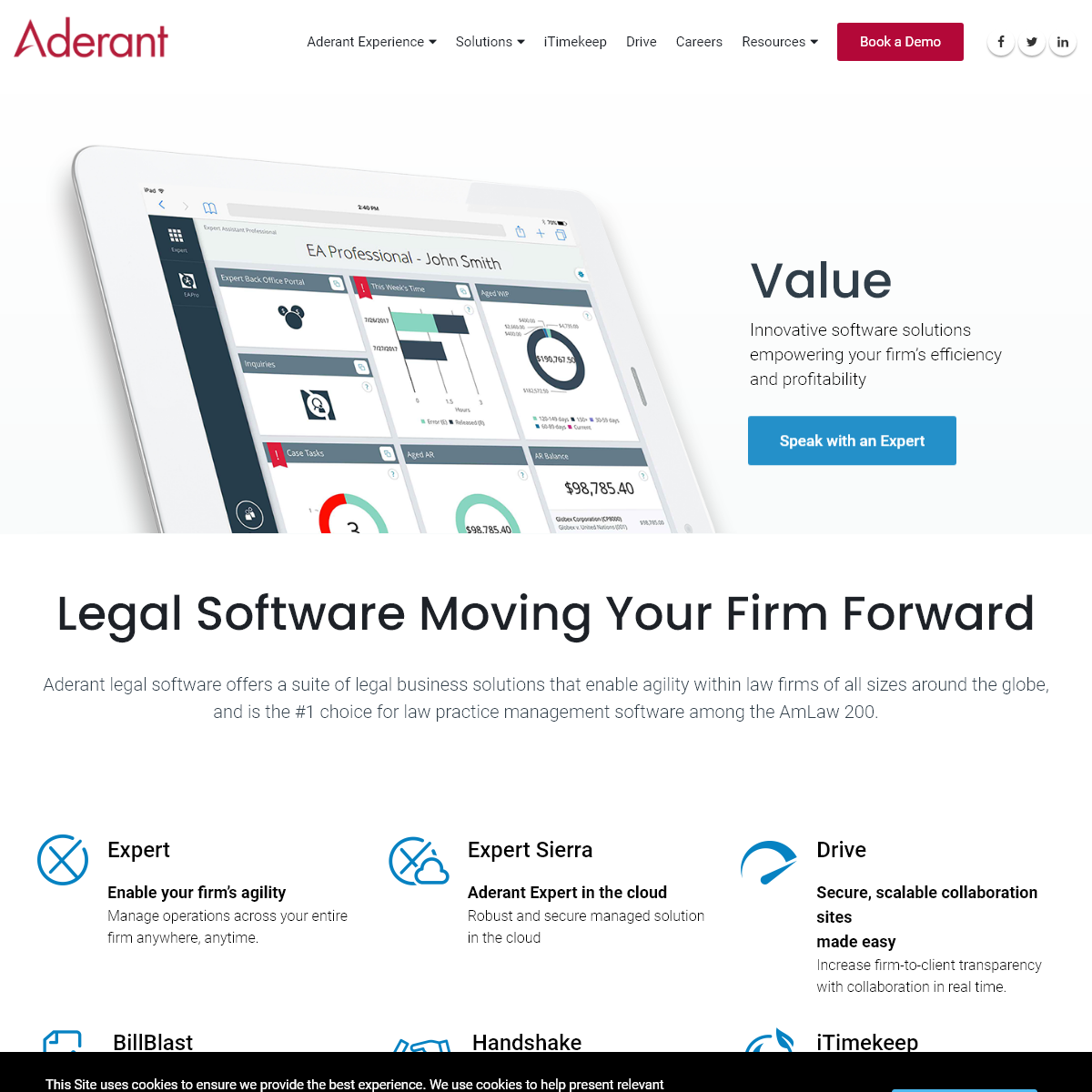 A complete backup of aderant.com
