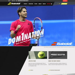 A complete backup of babolat.us