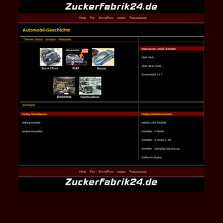 A complete backup of zuckerfabrik24.de