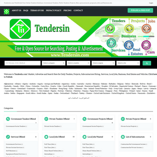 A complete backup of tendersin.com