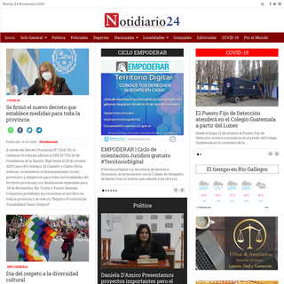 A complete backup of notidiario24.com