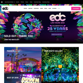 A complete backup of electricdaisycarnival.com