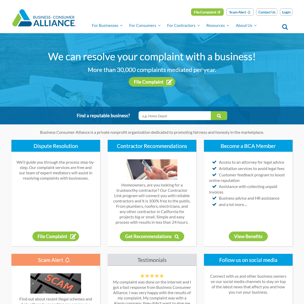 A complete backup of businessconsumeralliance.org