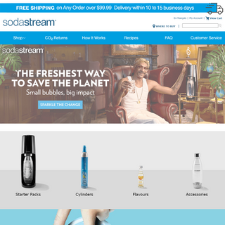 A complete backup of sodastream.ca